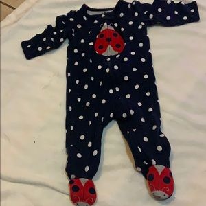 3-6 month footie outfit